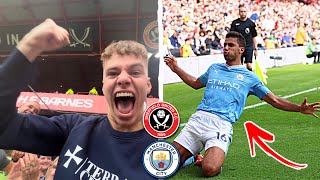 INSANE LIMBS As Rodri Scores 89th MINUTE WINNER At Bramall Lane!