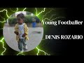 Young footballer denis rozario