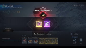 F2P [POS20] WINTER FROST WOLF NADAN DUNGEON BOSS || Solo Leveling Arise