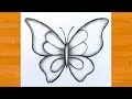 رسم سهل كيفية رسم فراشة سهلة بالقلم الرصاص رسم فراشة Easy Drawing رسم سهل كيفية رسم فراشة سهلة بالقلم الرصاص رسم فراشة Easy Drawing