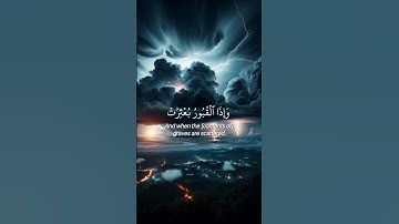 Surah Al Infitar - سورة الانفطار | Mishary Rashid Alafasy | OneGodOneAllah