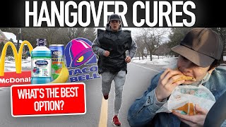 Trying My Subscribers Best Hangover Cures Pre Workout Taco Bell Shower Beer Pho