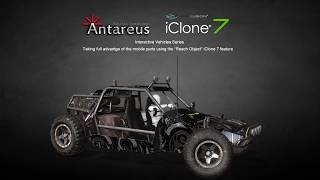 Interactive Modern Vehicles for iClone - Handling Mobile Parts