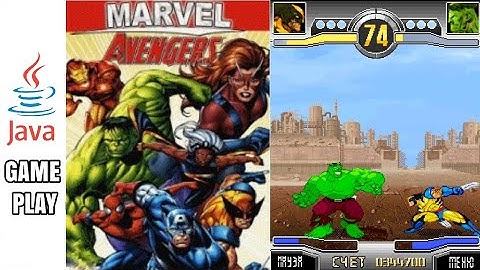 MARVEL AVENGERS - Java Game (Gameplay All Character)