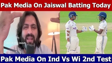 Shoaib Akhtar Crying Yashasvi Jaiswal 173 Today, India Vs West Indies 2nd Test Day 1 Highlights