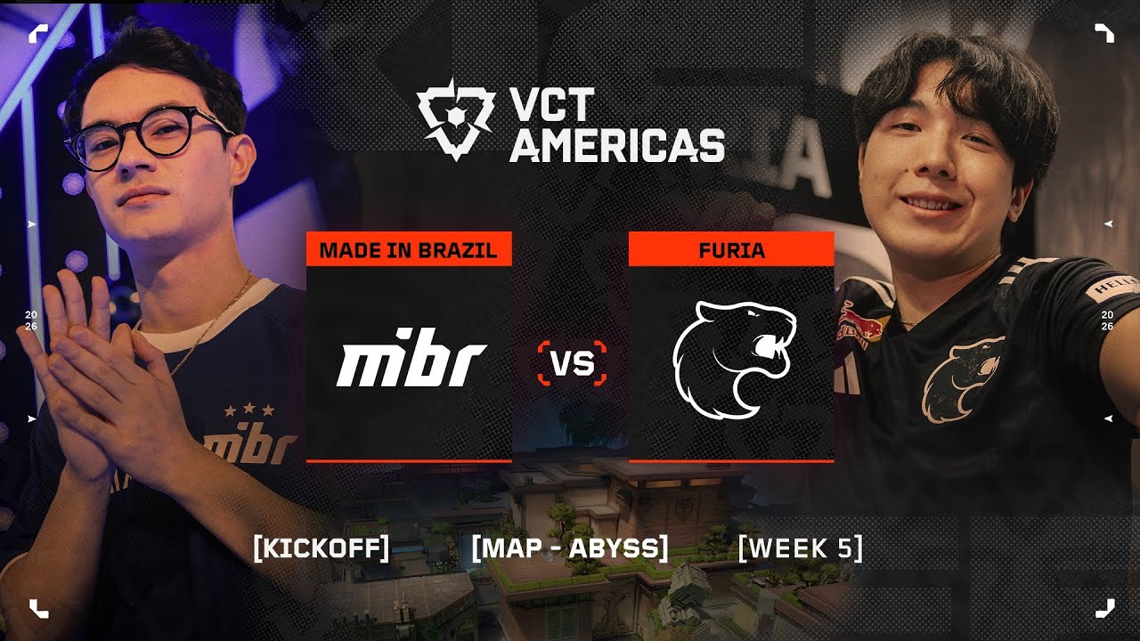MIBR vs. FUR - VCT Americas Kickoff - W5D1 - Map 2