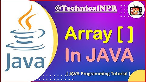 JAVA Tutorials -11 :: Array in JAVA Programming Language, Nepali