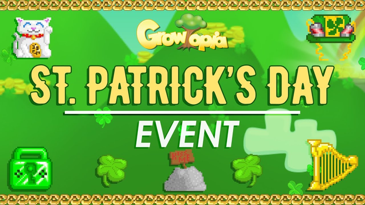 Growtopia Events – St. Patrick’s Day – New Blarney? - YouTube