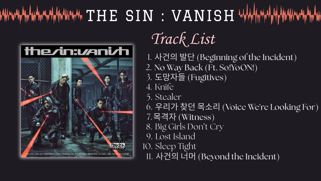 THE SIN: VANISH | ENHYPEN 7th MINI ALBUM/EP