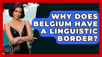 Why Does Belgium Have A Linguistic Border? - Exploring The Benelux