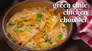 GREEN CHILE CHICKEN CHOWDER: Delicious Comfort Food made with Hatch Green Chile, Chicken & Corn by marcy inspired 7,595 views 2 months ago 7 minutes