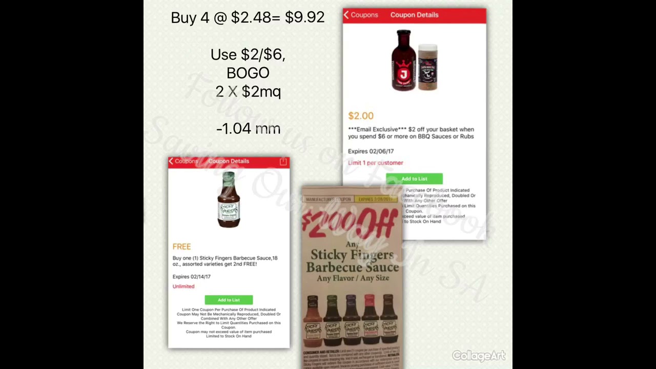 Saving Our Way In SA MM BBQ Sauce Deal HEB