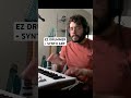 EZ Drummer + synth arp