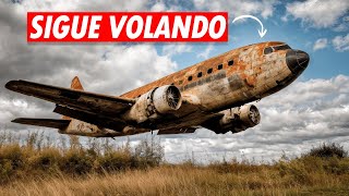 10 Aviones de Pasajeros que AÚN Vuelan (Uno SUPERA los 90 AÑOS)