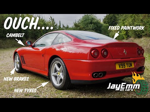 Ferrari 550 18 Month Update: How My First Big Service Cost Over £10,000....