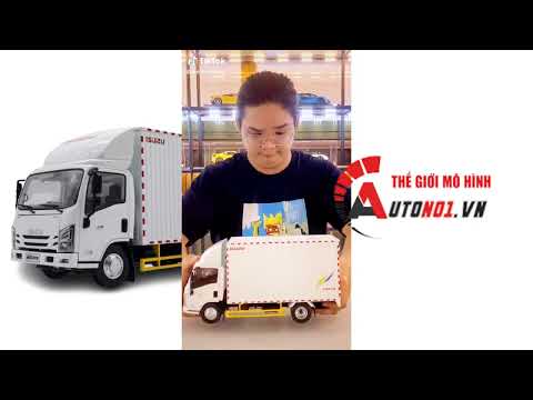 [REVIEW] Mô hình xe tải Isuzu tỉ lệ 1:18 Jiangxi 8076
