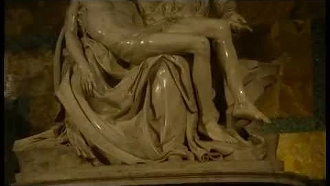 La piedad de Miguel Angel en espaol