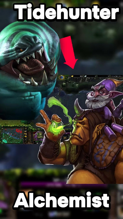 Alchemist vs Tidehunter 1x1 #wodota #duel #1x1 #dota #dota #dota2