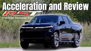 2024 Chevrolet Silverado EV RST Acceleration and Review