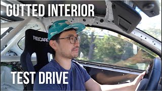 Gutted Interior Test Drive  E92 M3 Track Build Journal Ep.11