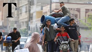 Palestinians flee parts of Rafah after Israeli evacuation order