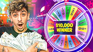 Giving Jackpot Winners $10,000 at an Arcade!