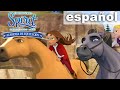 Una carrera amistosa | SPIRIT: CABALGANDO LIBRE | NETFLIX