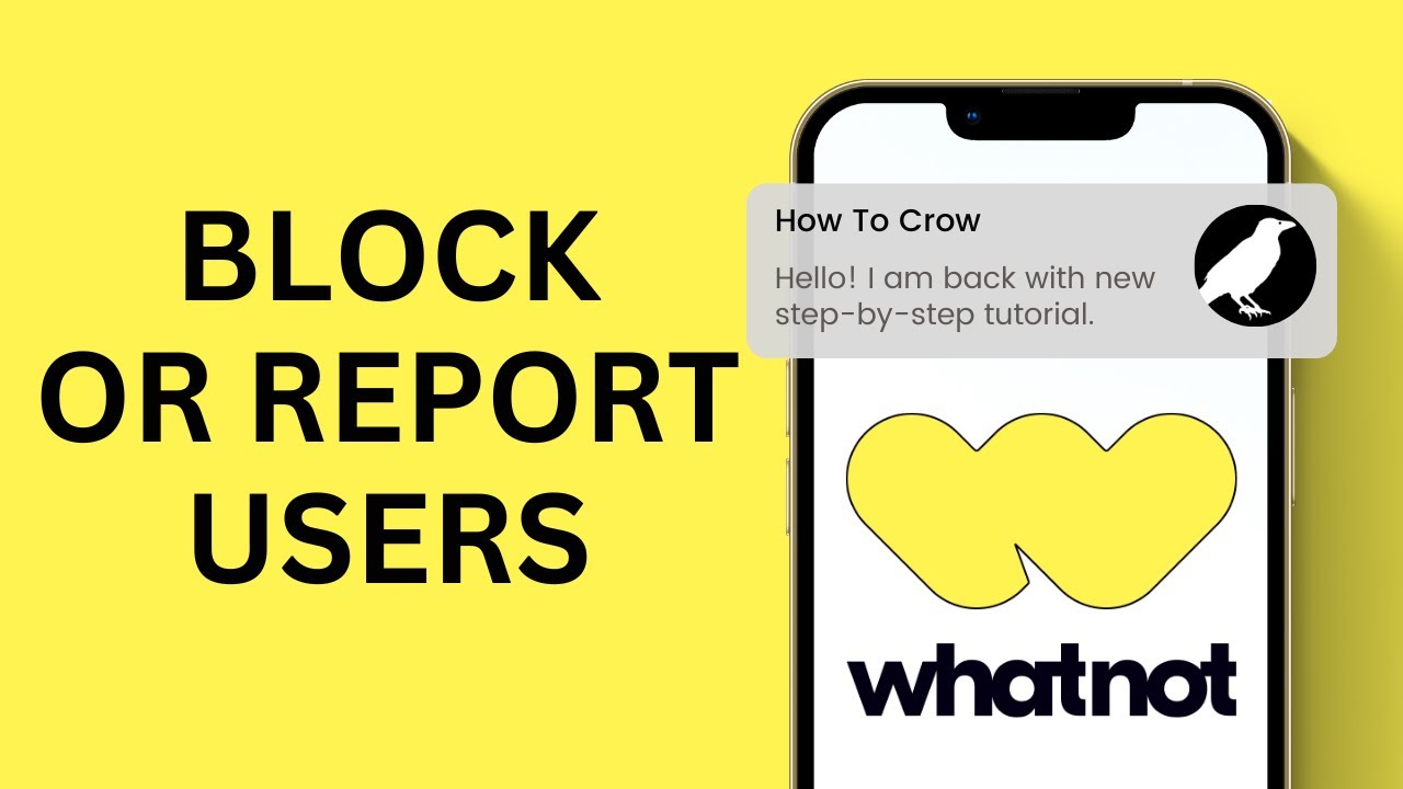 How to Block or Report a User on Whatnot