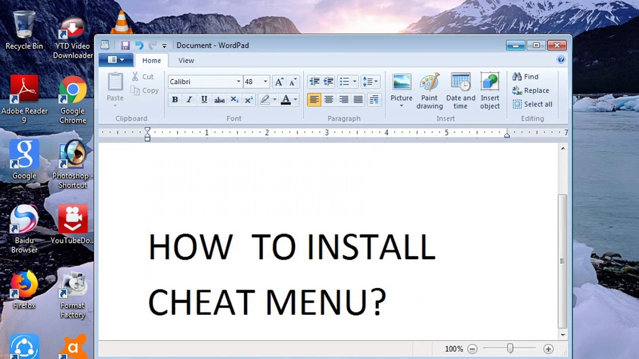 Install cheat menu for GTA San Andreas on pc - YouTube