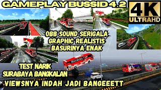 OBB BUSSID 4.2 Graphic Ultra HD di Map Surabaya Bangkalan Bussid 4.2 Gameplay