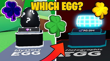Which Egg Is Better To Hatch With *MAX LUCK* In Mining Simulator 2 | (Roblox)