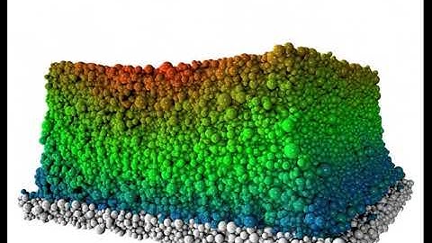 Sintering - use case from the Particle Simulation group at the Fraunhofer IWM