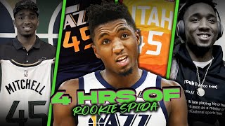 4 Hours Of Rookie Donovan Mitchell Highlights 🔥🕷