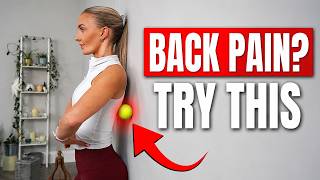 Tight, Aching, Painful Back? Tennis Ball Release & 4 Gentle Exercises - Doctor and Physio led