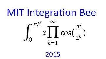 MIT Integration Bee 2015