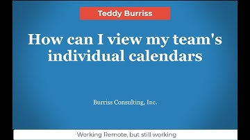 Sharing the Sales Team calendars with the Boss using Google Workspace