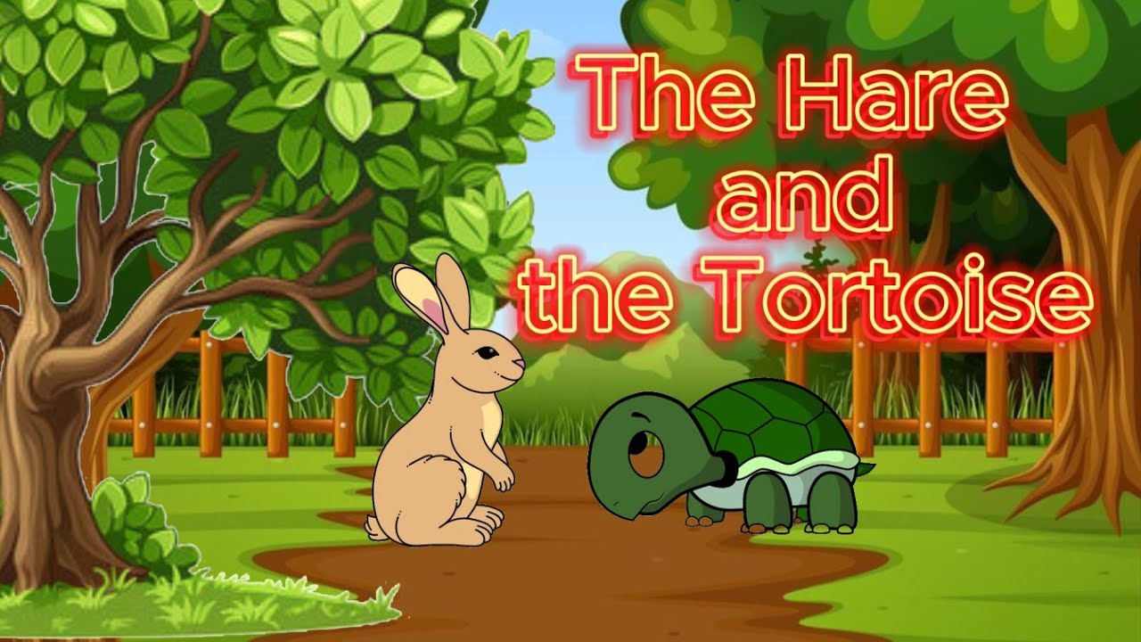 The Hare and the Tortoise story/ Moral stories /Bedtime Story by kids ...