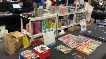 PRGE 2024 Atari Age booth