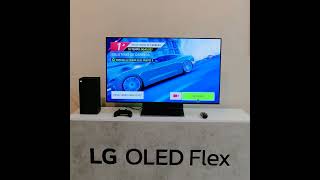 Nuevo Tv Gaming  Lg Oled Flex Con Pantalla Flexible De 42