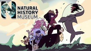 The Crystal Gems at the Natural History Museum