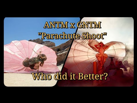 ANTM x GNTM "Parachute Shoot" Who Did It Better?