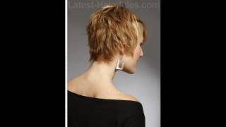 Pixie haircut back view