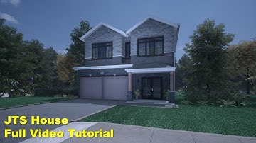 JTS House | Full Video Tutorial | Revit Architecture | Twinmotion
