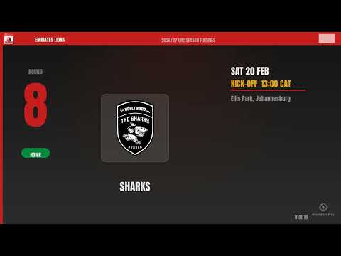 Video Emirates Lions | Full 2026/27 URC Season Fixtures