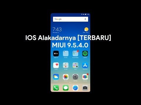 Pasang Theme IOS Alakadarnya di MIUI ... [TERBARU] NO ROOT