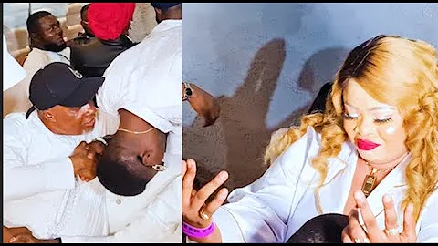 Humility!Niyi Johnson Bow To Greet Olaiya Igwe,Mc Oluomo As Dayo Amusa,Madam Saje,Liz Da-Silva Turn