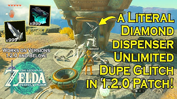 NEWEST 1.2.0 Patch NO LIMIT Duplication Glitch! Dupe ANY ITEM in Zelda Tears of the Kingdom