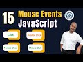 15 - Mouse Events in JavaScript |click,double click,mouse over,mouse out|Satyaansh Softech Pvt. Ltd.