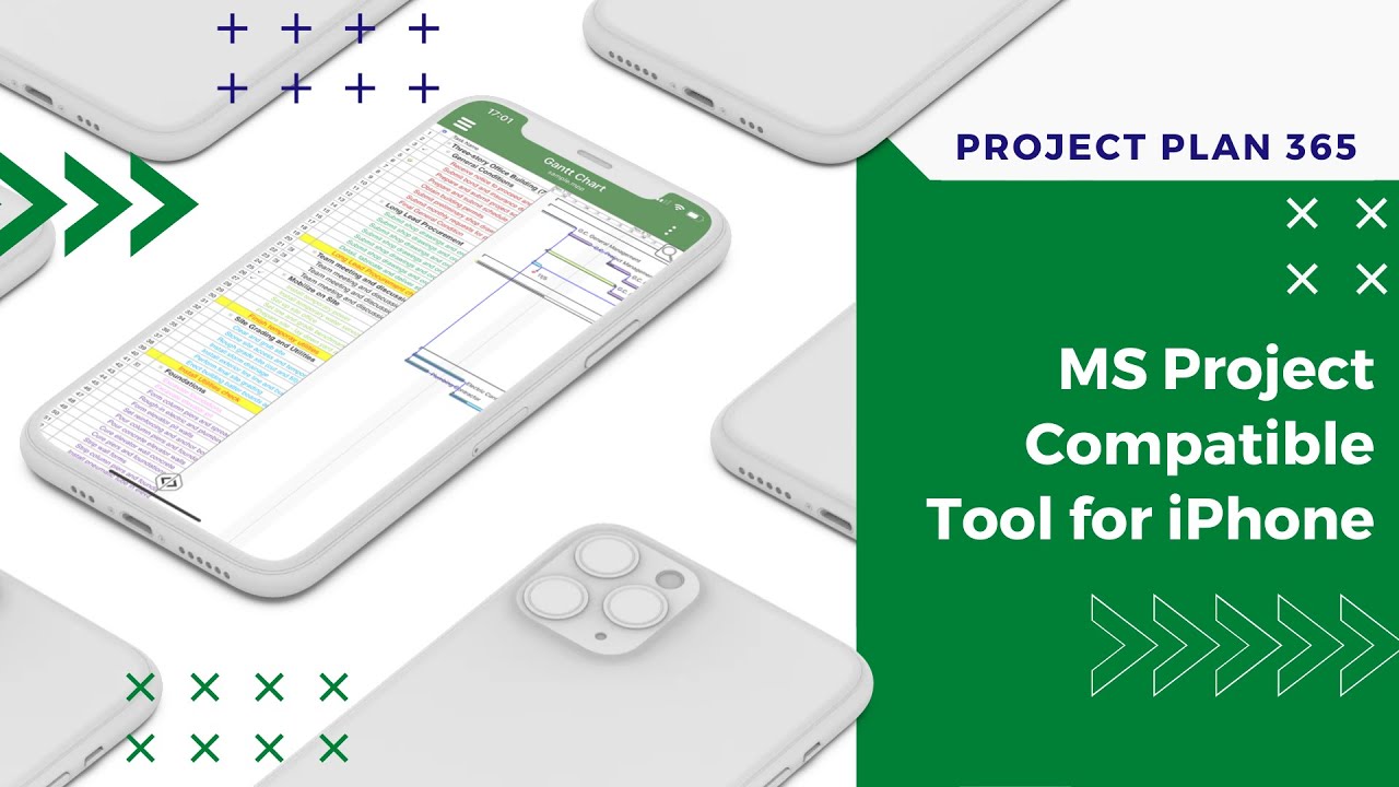 MS Project Compatible Tool for iPhone - YouTube