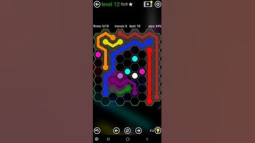 How To Solve Flow Free Hexes Jumbo Interval Pack Level 12 Board Walk Through Solution Walkthrough